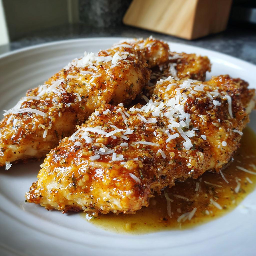 Airfryer Honing Mosterd Parmezaan Kip