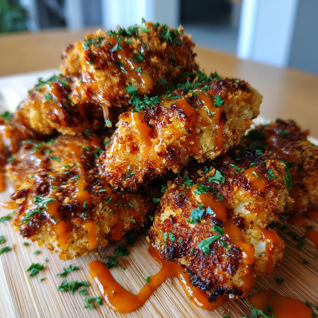 Airfryer Krokante Buffalo Parmezaan Kip - detail 1