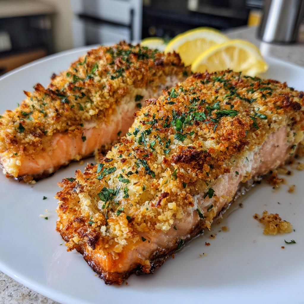Airfryer Krokante Parmezaan Zalm - detail 1