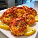 Airfryer Parmezaan Krokante Garnalen