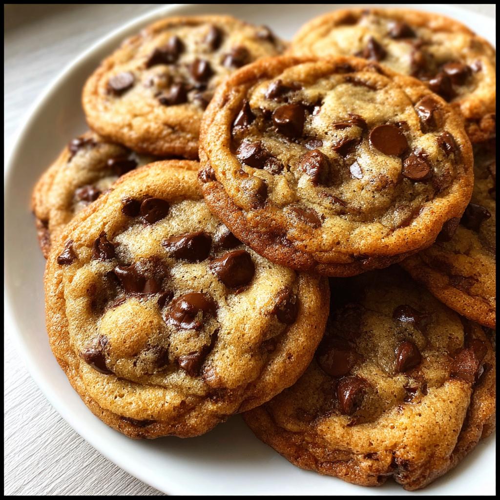 brown butter chocolate chip cookies - detail 1