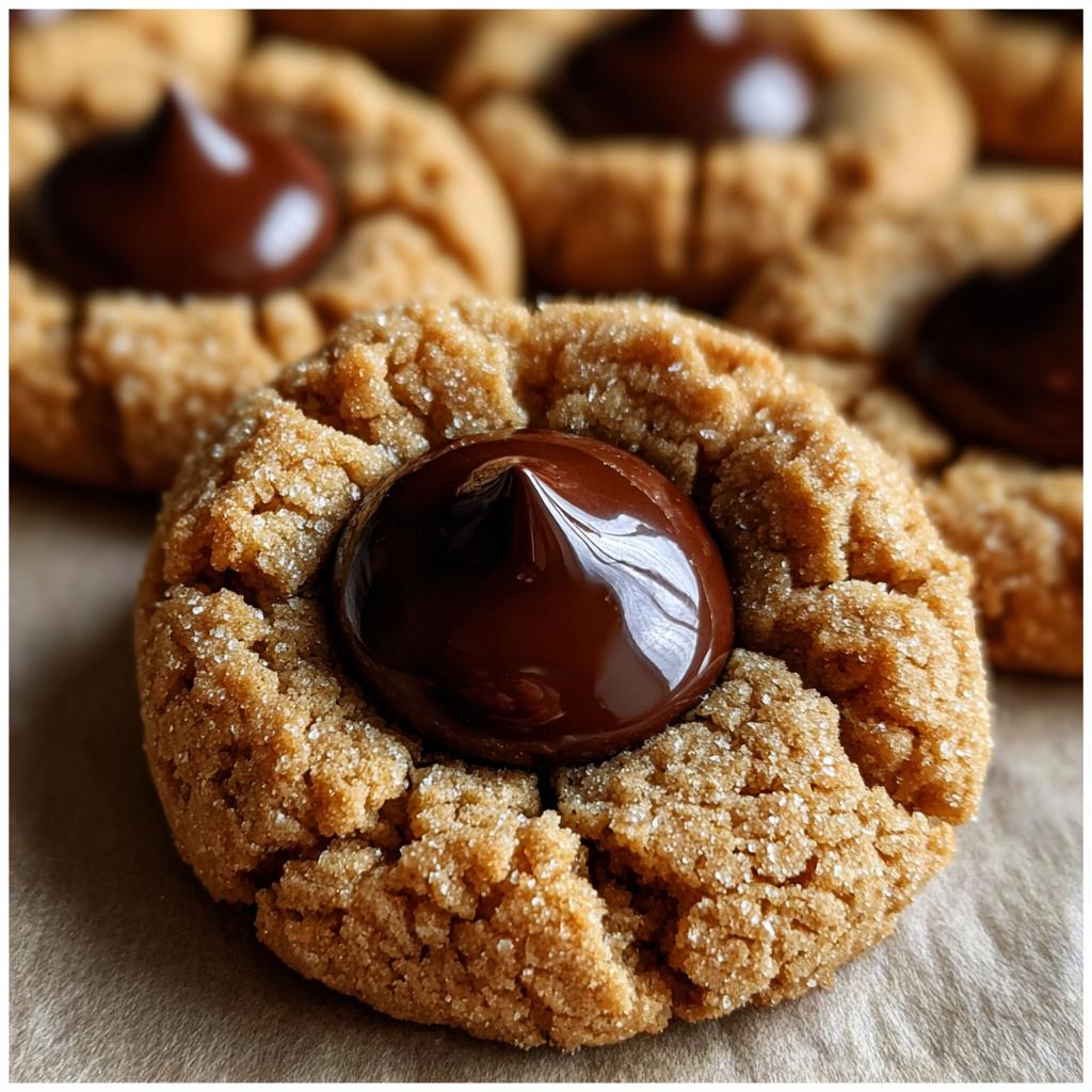 peanut butter blossom cookies
