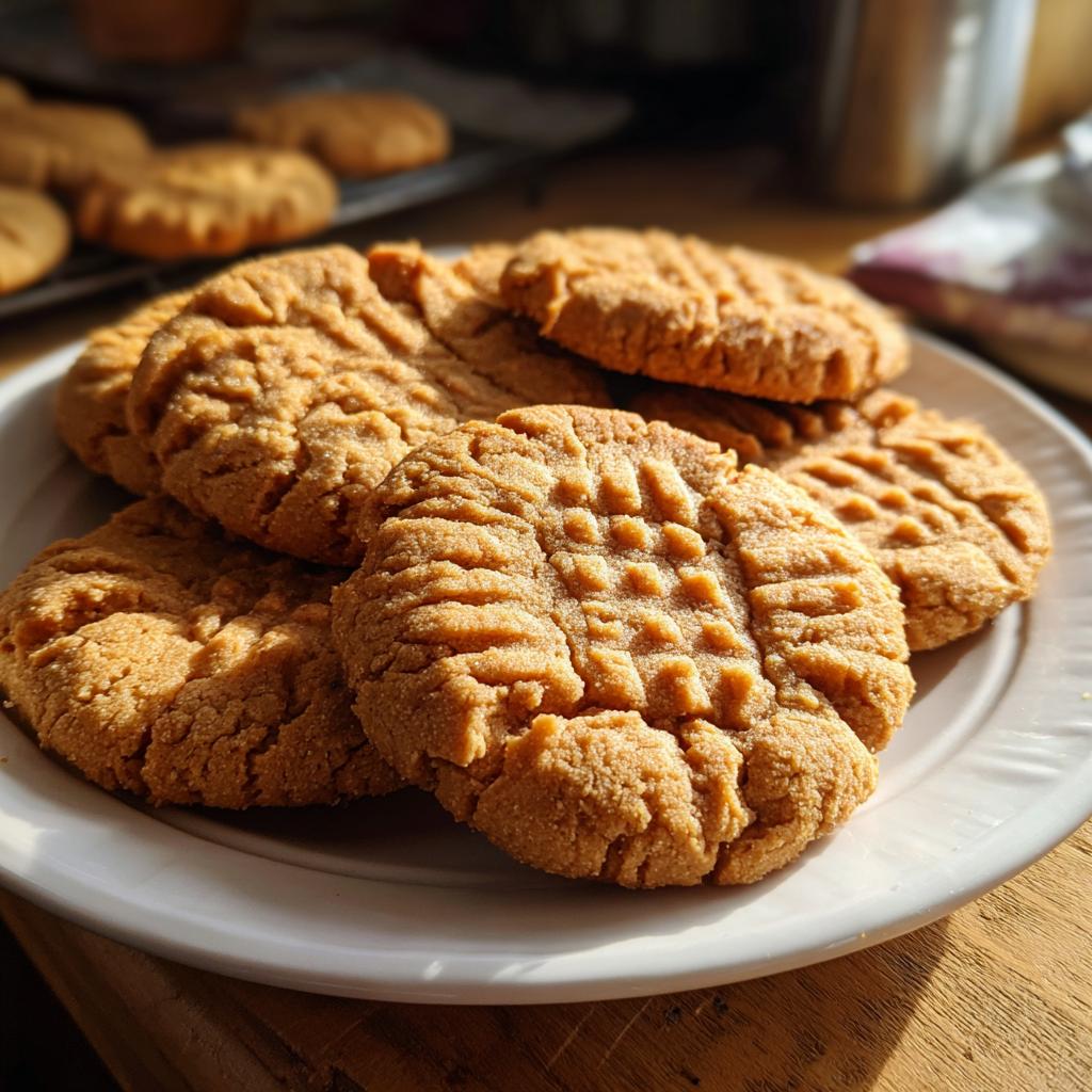 peanut butter cookies - detail 1