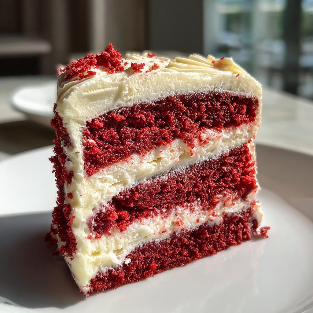 red velvet cake - detail 1