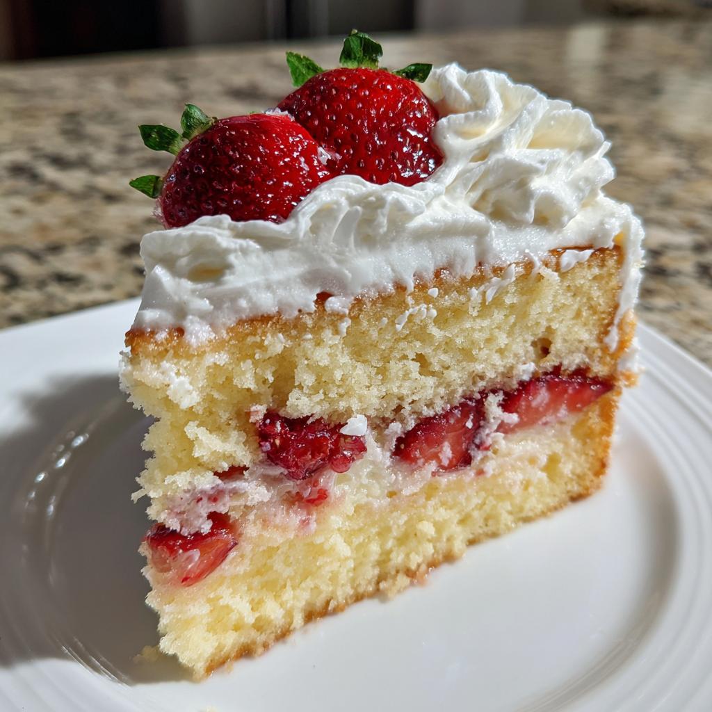 strawberry cake