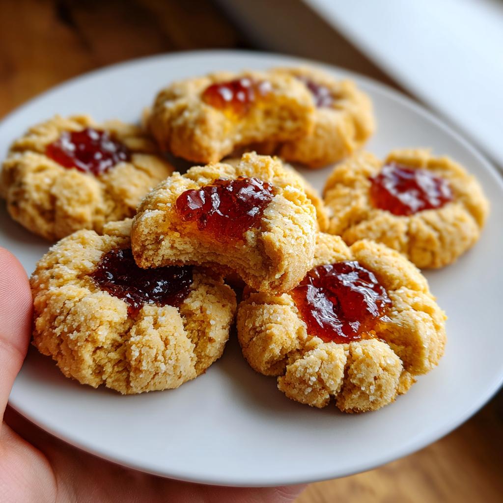 thumbprint cookies - detail 1