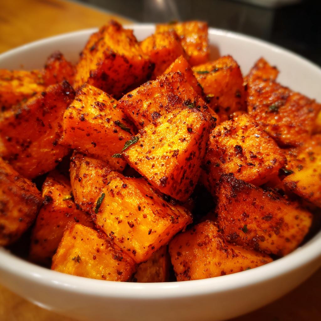 zoete aardappelen in de airfryer