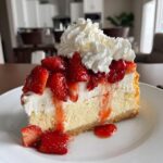 Aardbeien Shortcake Cheesecake