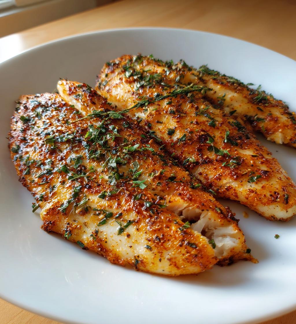 Airfryer Tilapia - detail 1