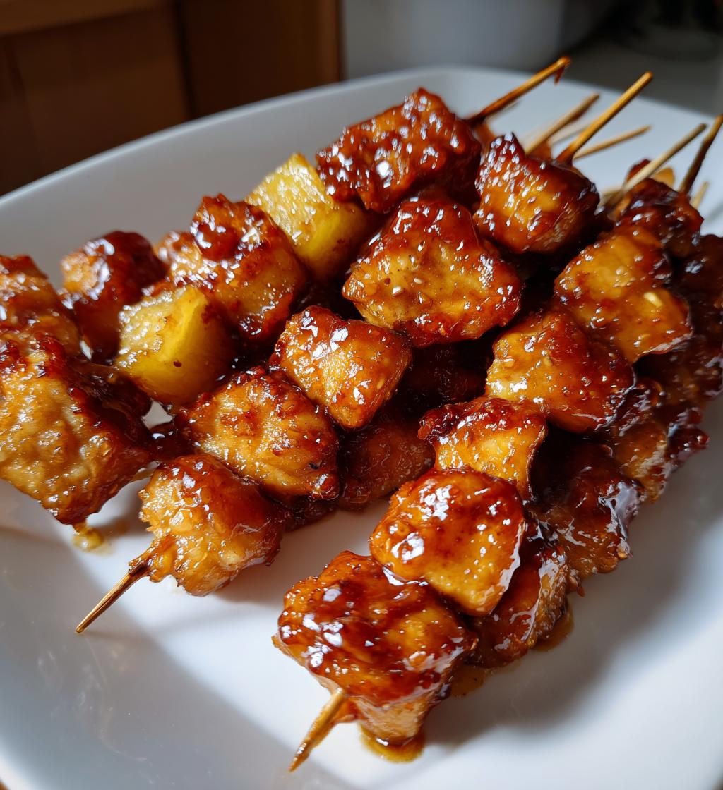 Ananas Teriyaki Kip Hapjes - detail 1