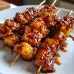 Ananas Teriyaki Kip Hapjes