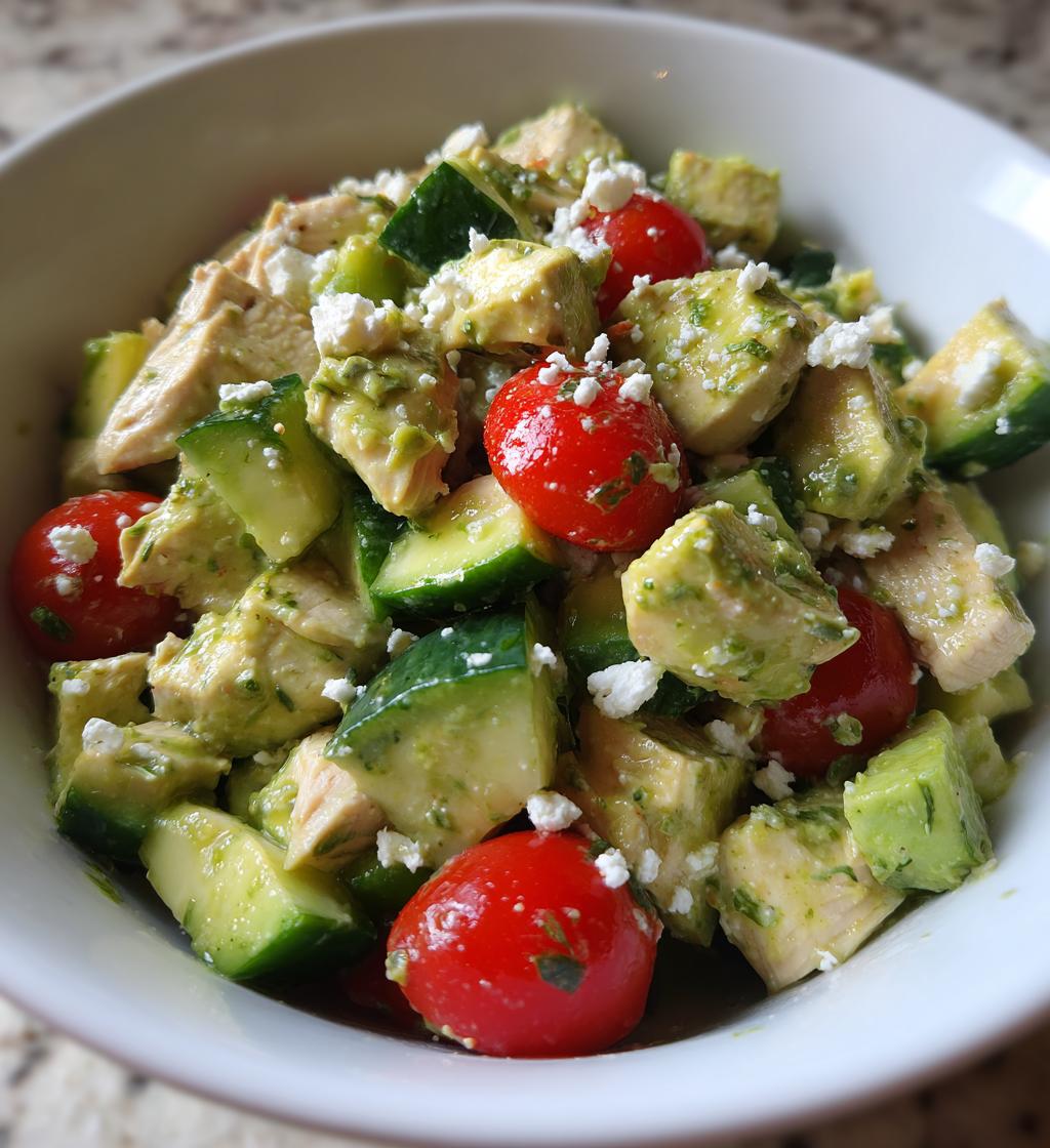 Avocado Kipsalade