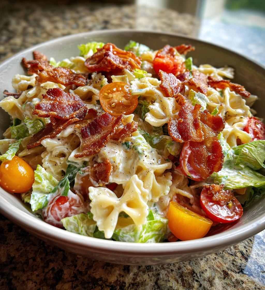BLT Pasta Salade - detail 1