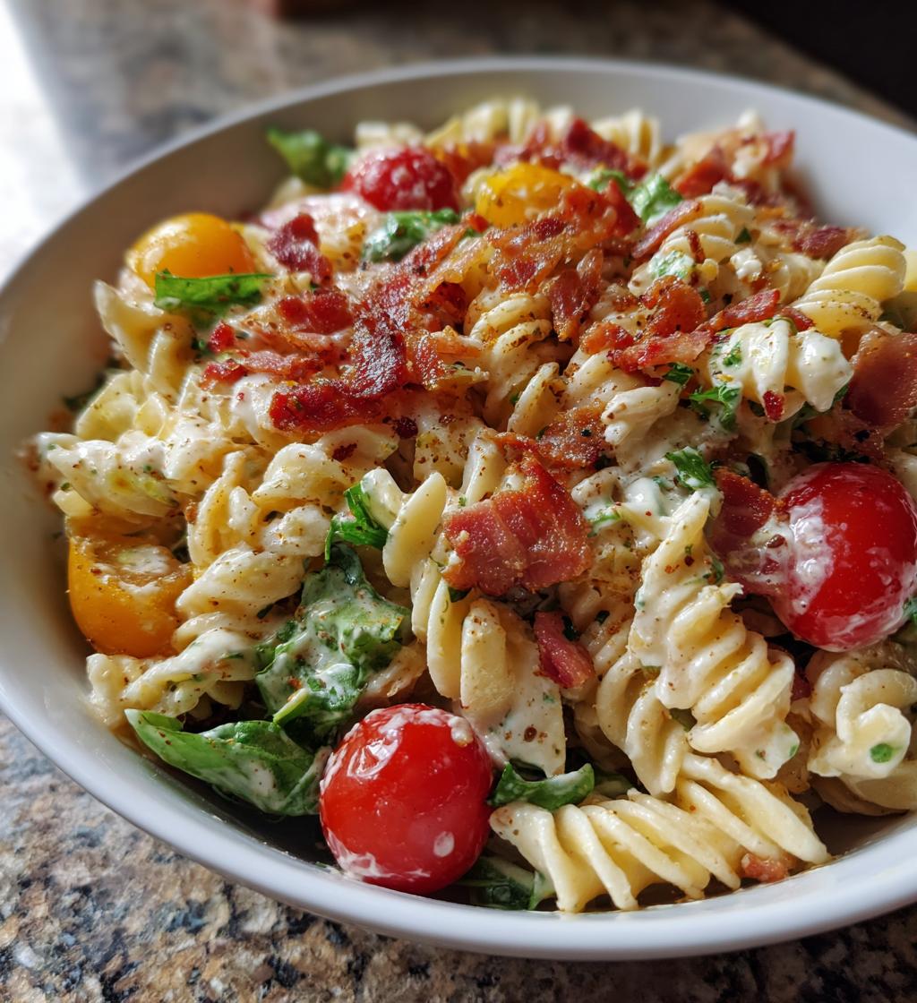 BLT Pasta Salade