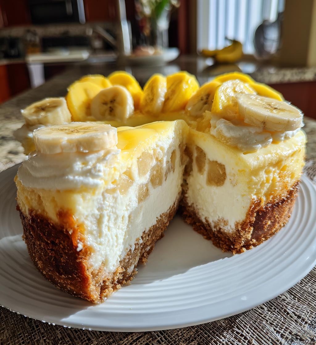 Bananenpudding-cheesecake - detail 1