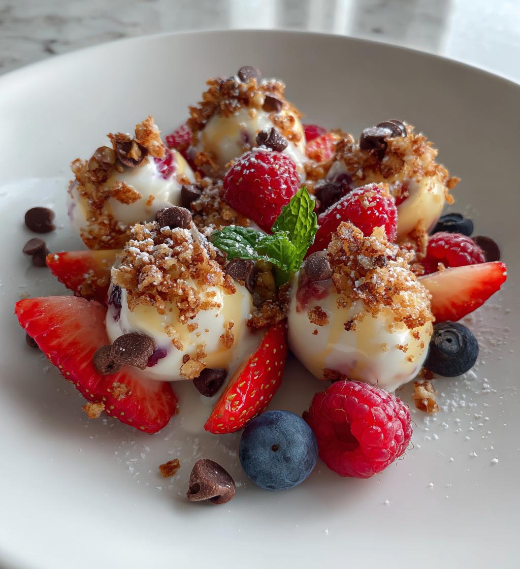 Bevroren Yoghurt Hapjes