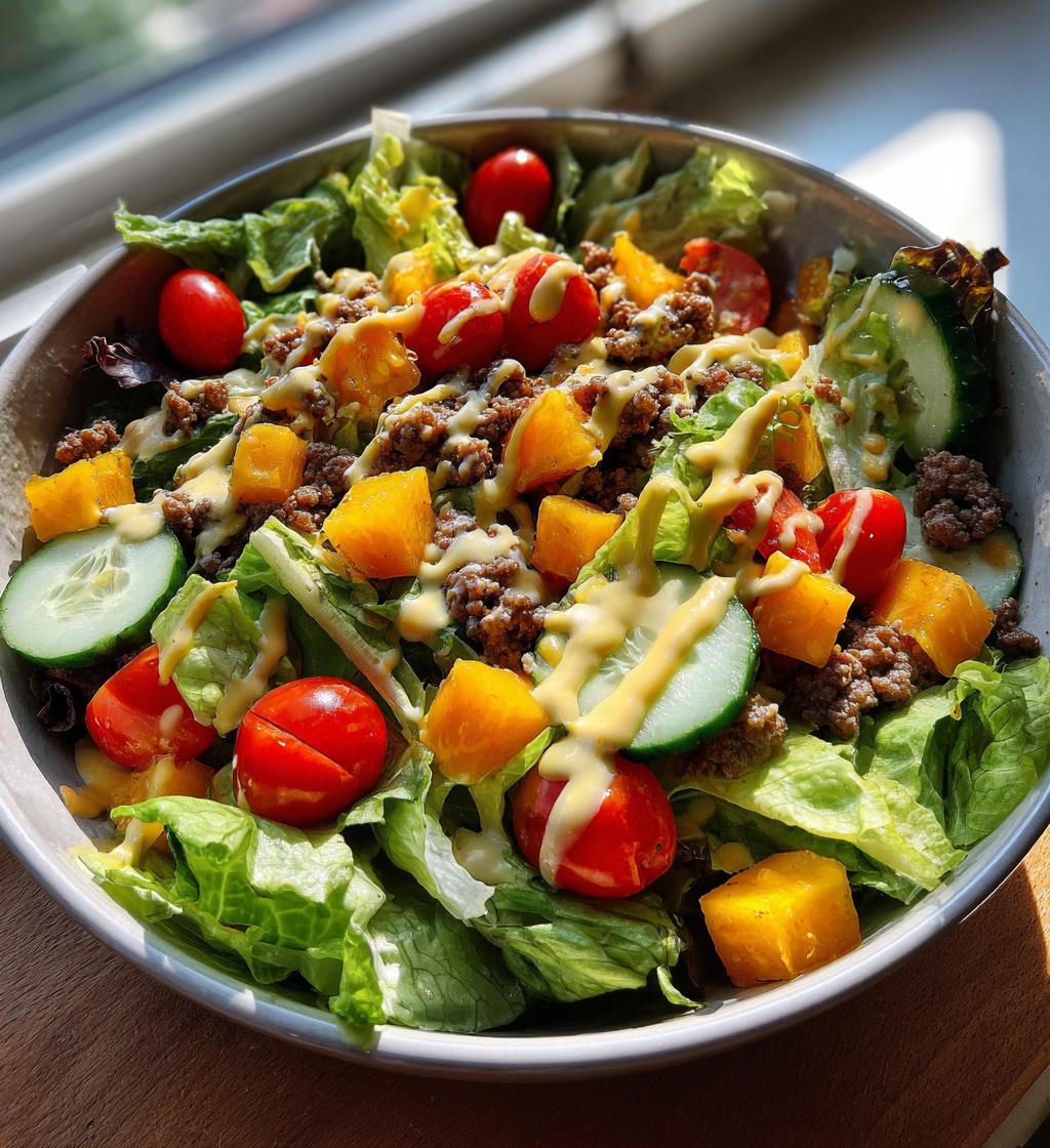 Big Mac salade