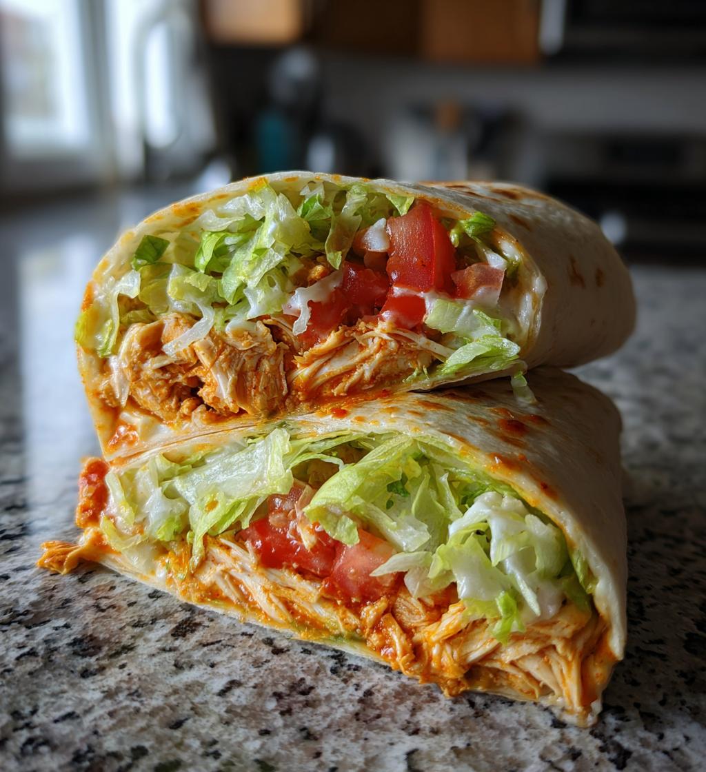Buffalo Chicken Wraps - detail 1