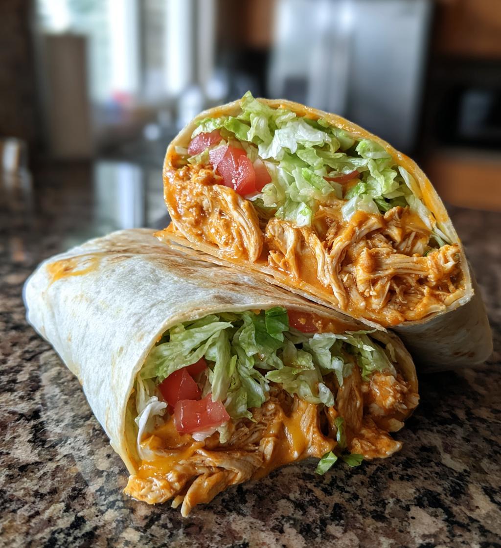 Buffalo Chicken Wraps