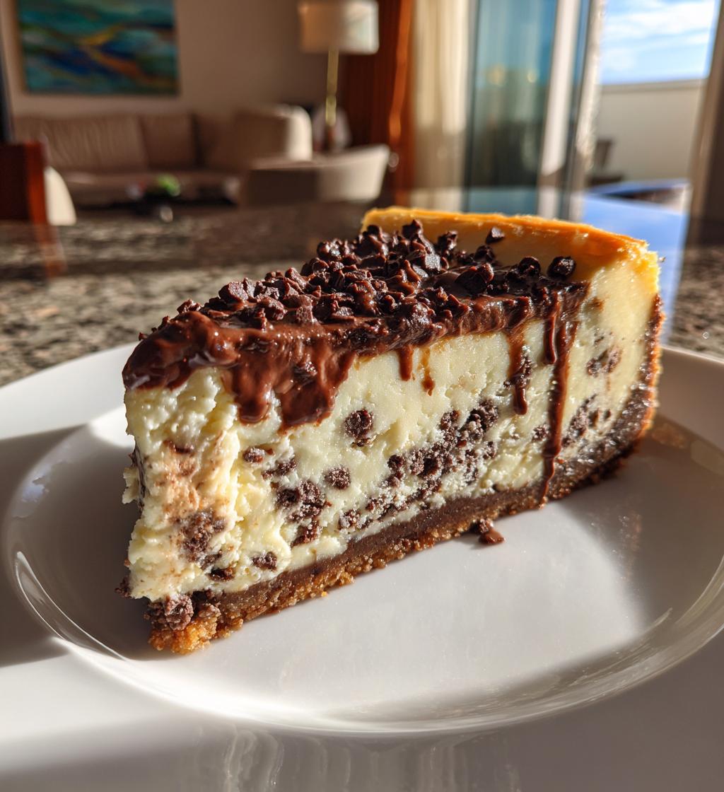 Chocoladechip Cheesecake - detail 1