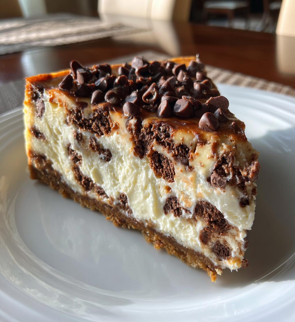 Chocoladechip Cheesecake