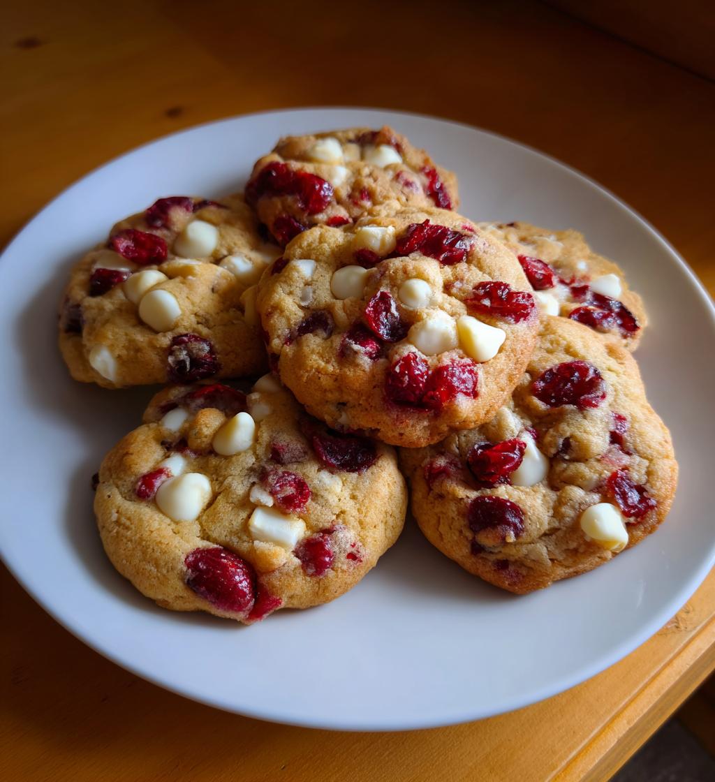 Cranberry White Chocolate Cookies - detail 1