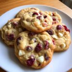 Cranberry White Chocolate Cookies