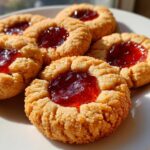 Duimafdruk Koekjes met Jam
