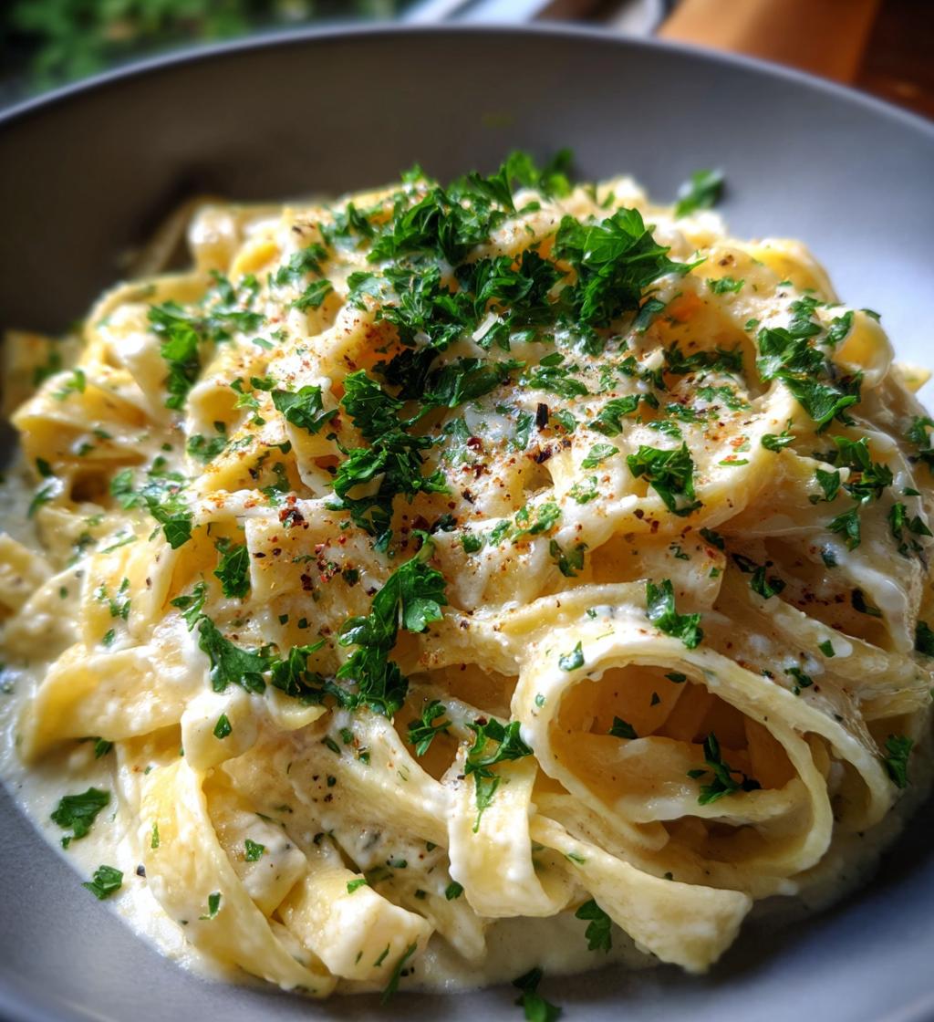 Fettuccine Alfredo - detail 1