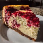 Frambozen Swirl Cheesecake