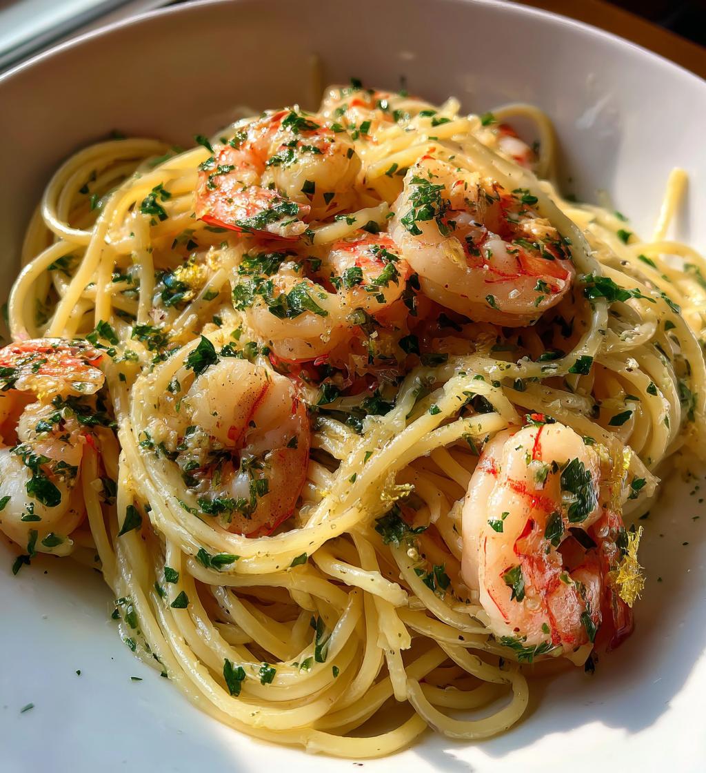 Garnalen Scampi Pasta - detail 1