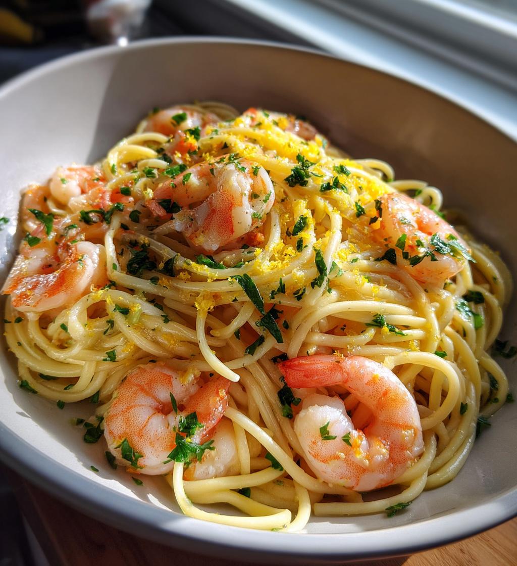 Garnalen Scampi Pasta