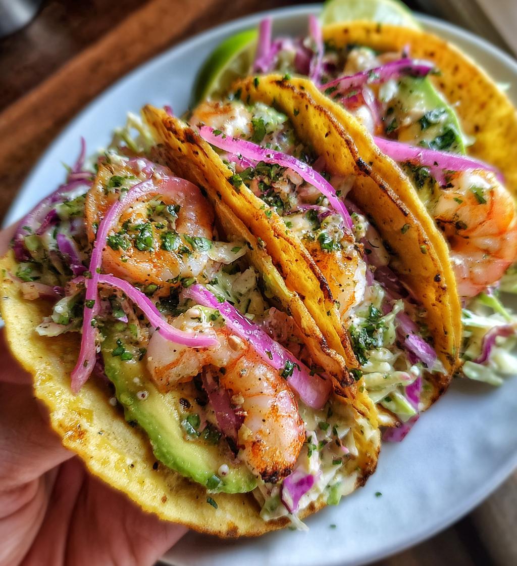 Garnalen Tacos met Koriander Slaw - detail 1