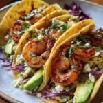 Garnalen Tacos met Koriander Slaw