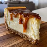 Gezouten Karamel Cheesecake