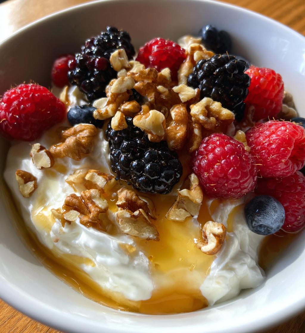 Griekse yoghurt met honing - detail 1