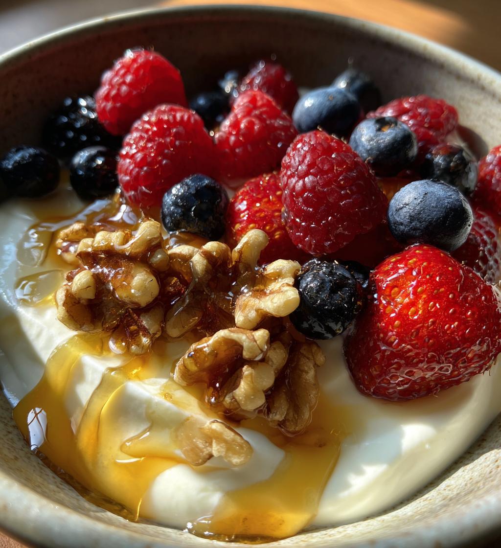 Griekse yoghurt met honing