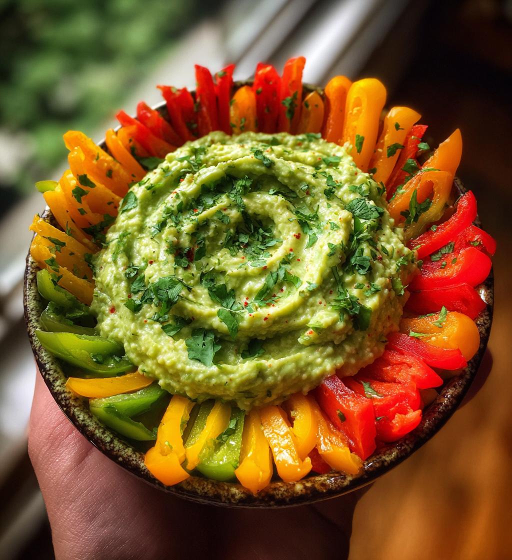 Ingeblikte Paprika's met Guacamole - detail 1