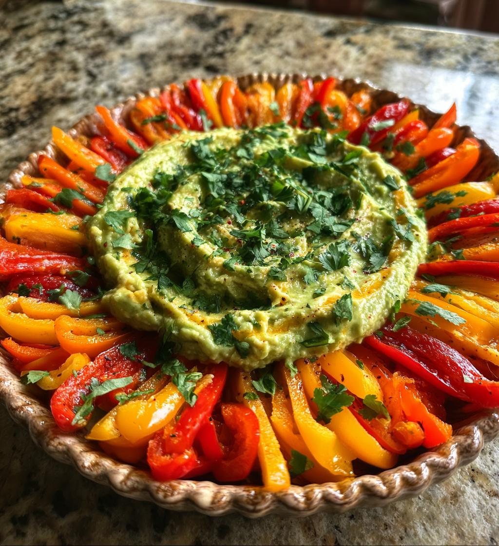 Ingeblikte Paprika's met Guacamole
