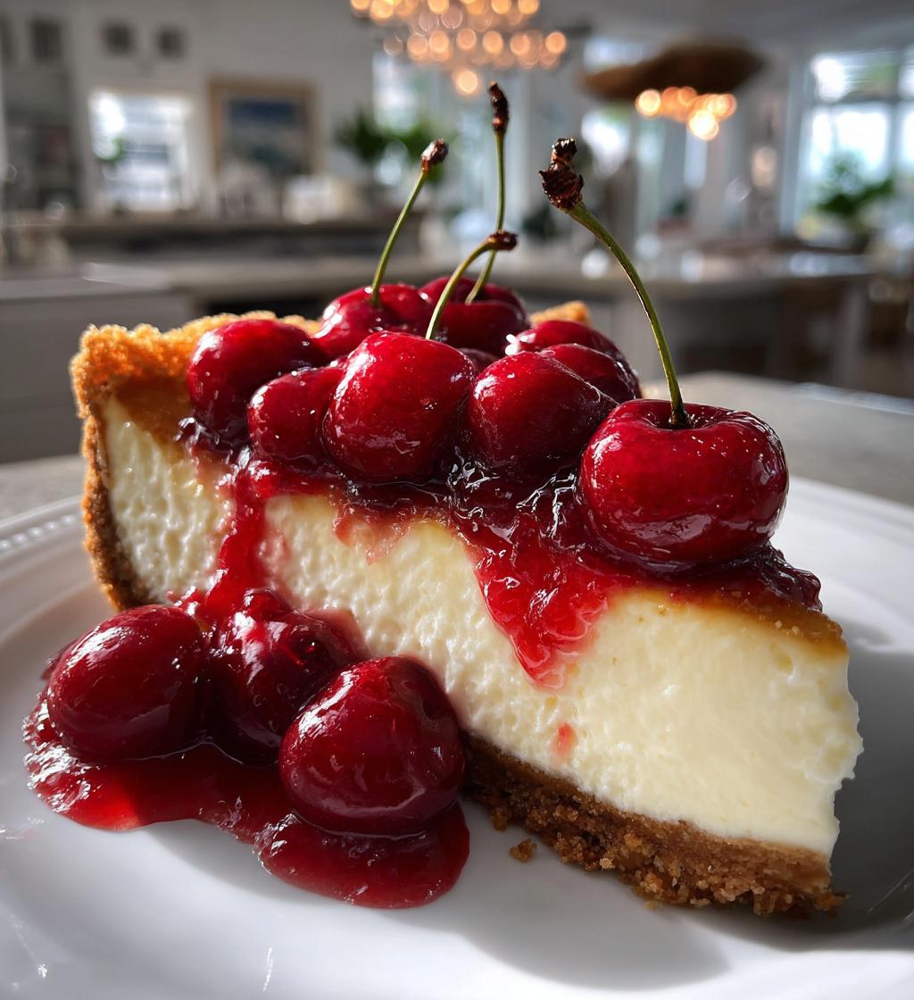 Kersencheesecake