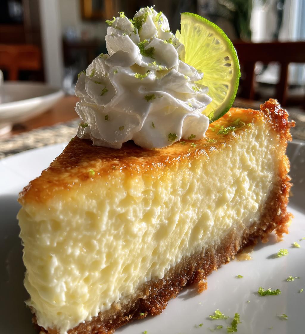 Key Lime Cheesecake