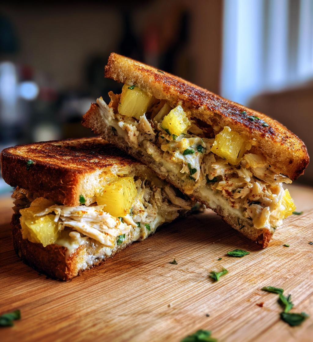 Kip Ananas Sandwich - detail 1