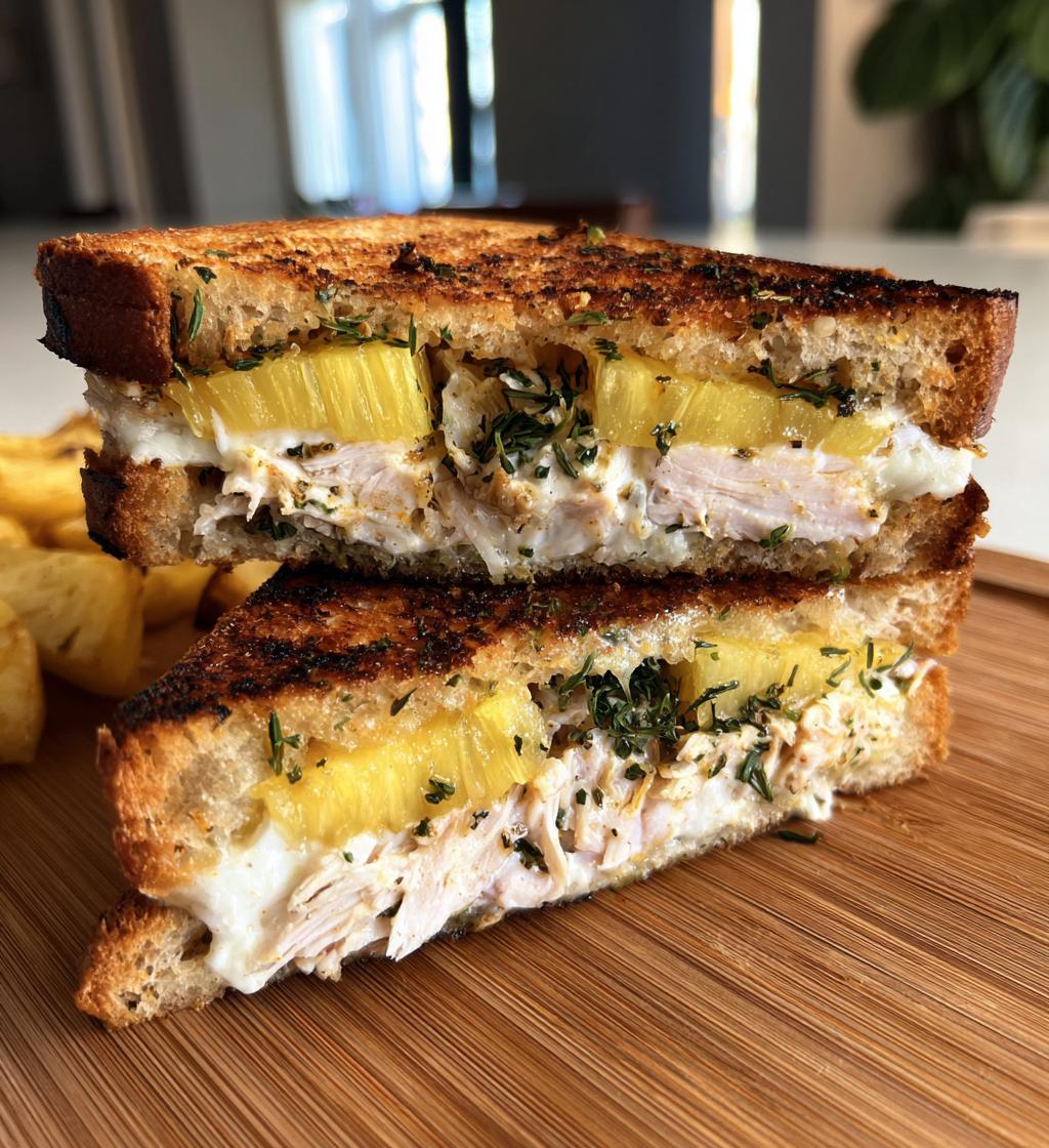 Kip Ananas Sandwich