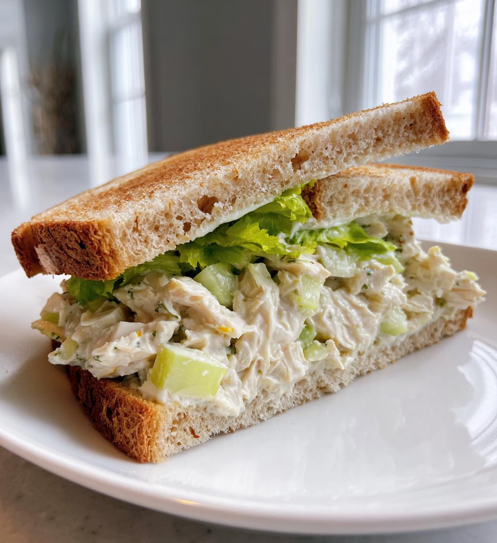 Kip-Appel Salade Sandwich - detail 1