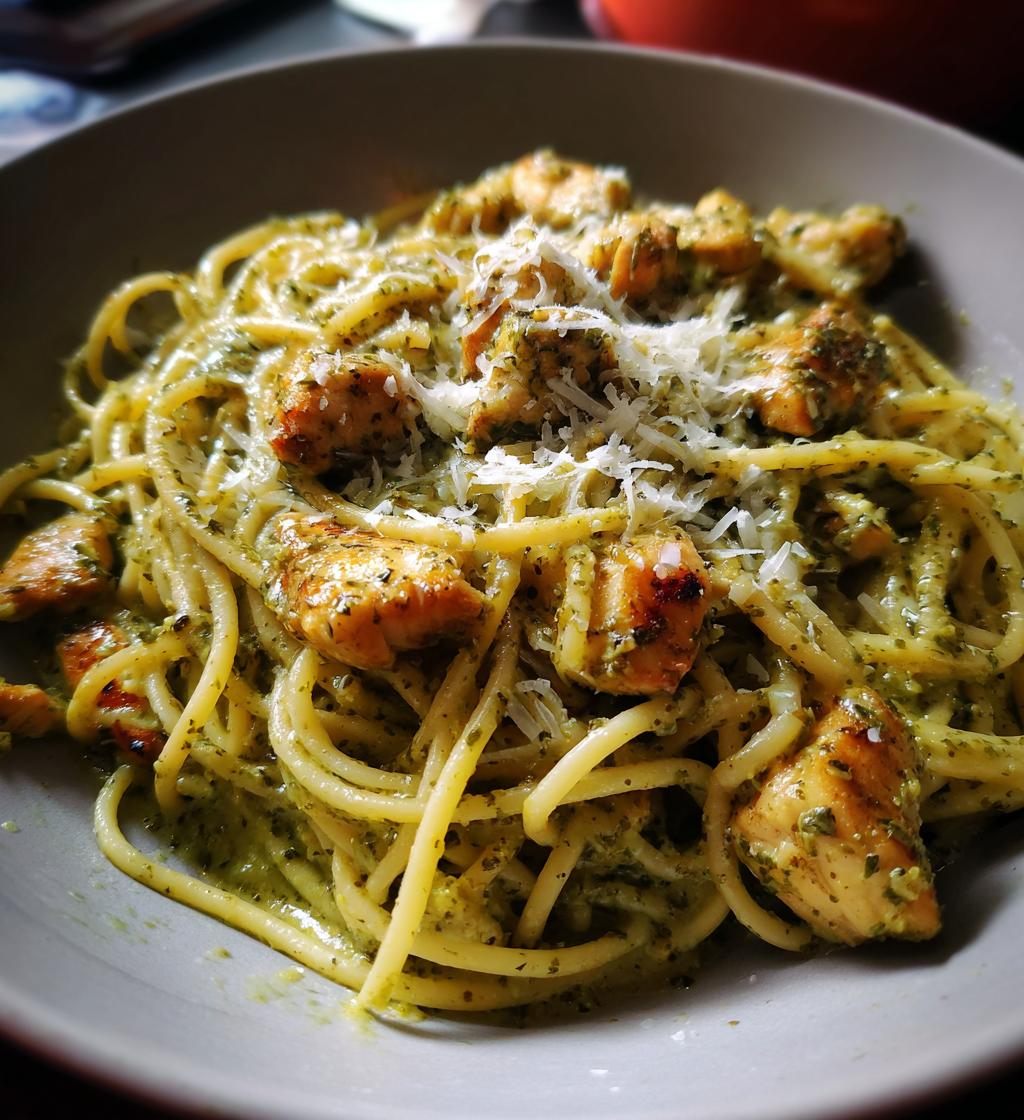 Kip Pesto Pasta
