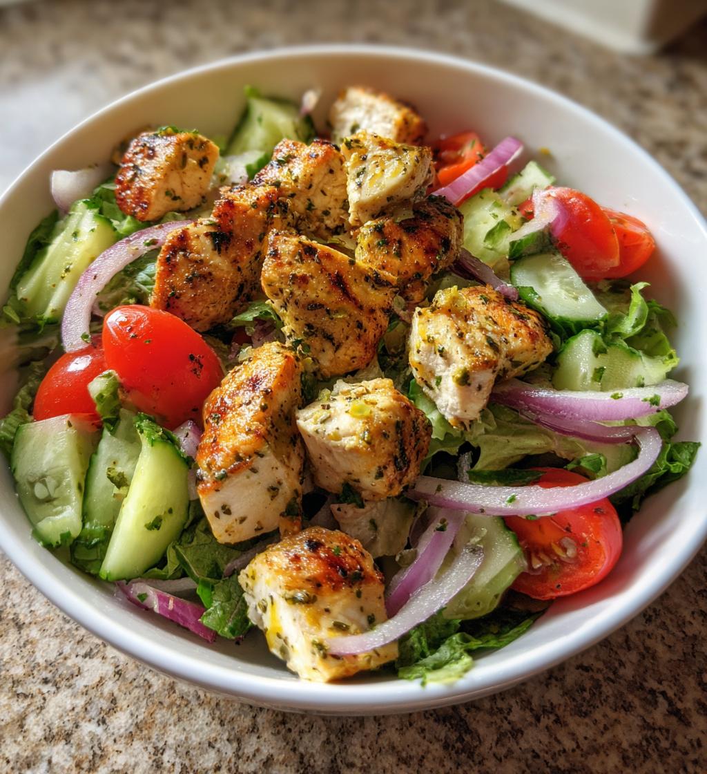Kip Salade - detail 1