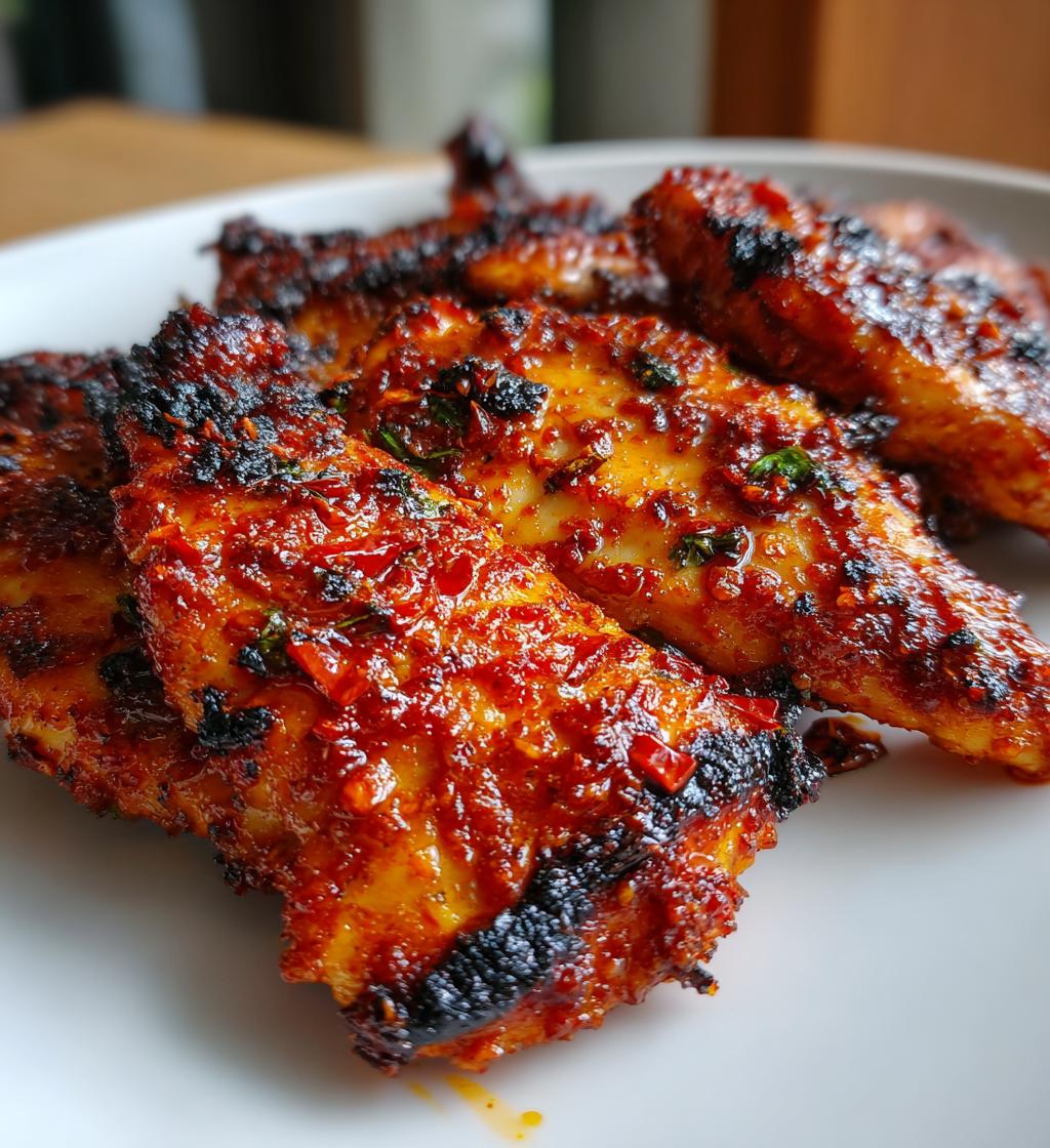Kip met Harissa - detail 1