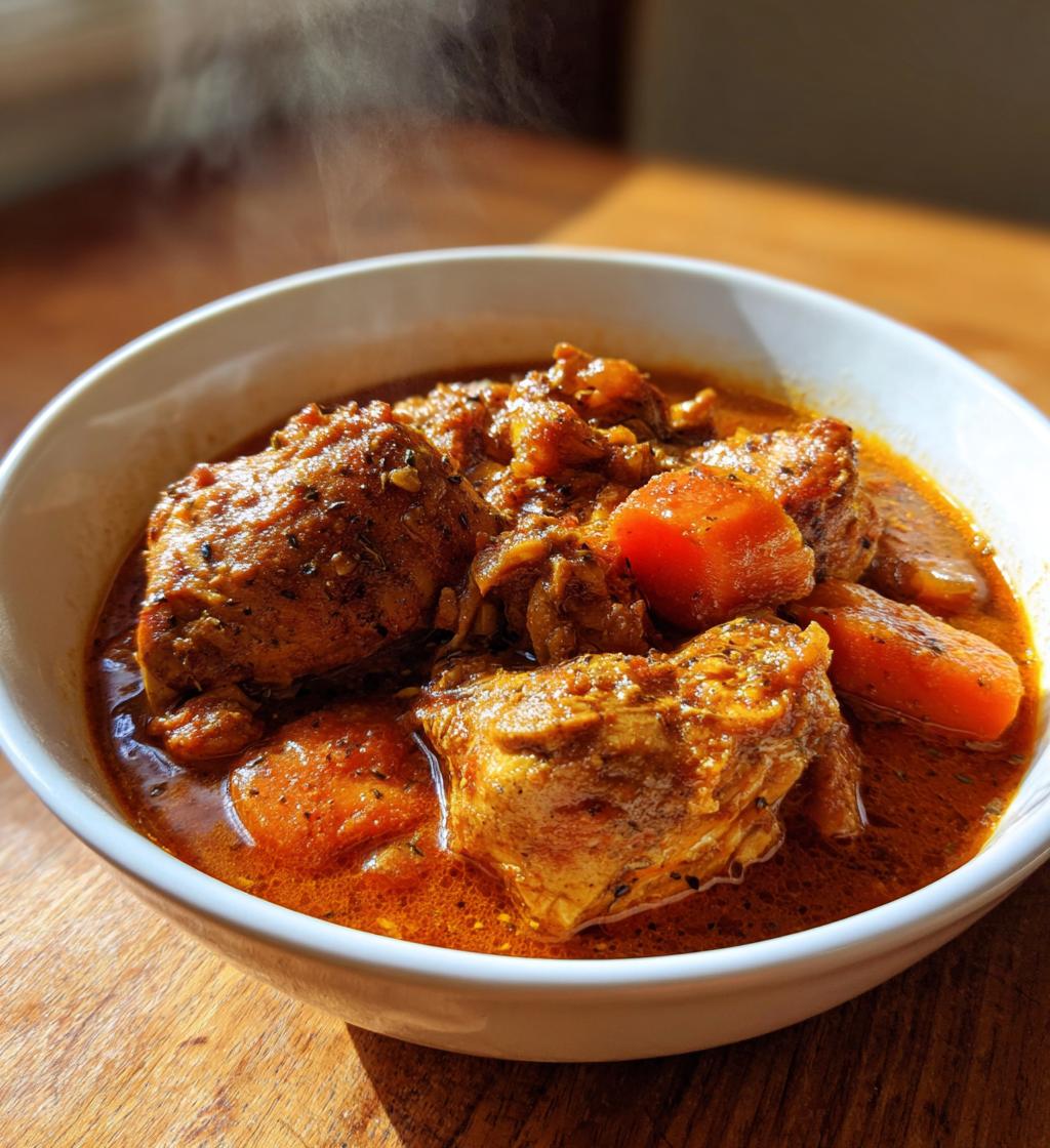 Kipstoofpot uit de Slowcooker
