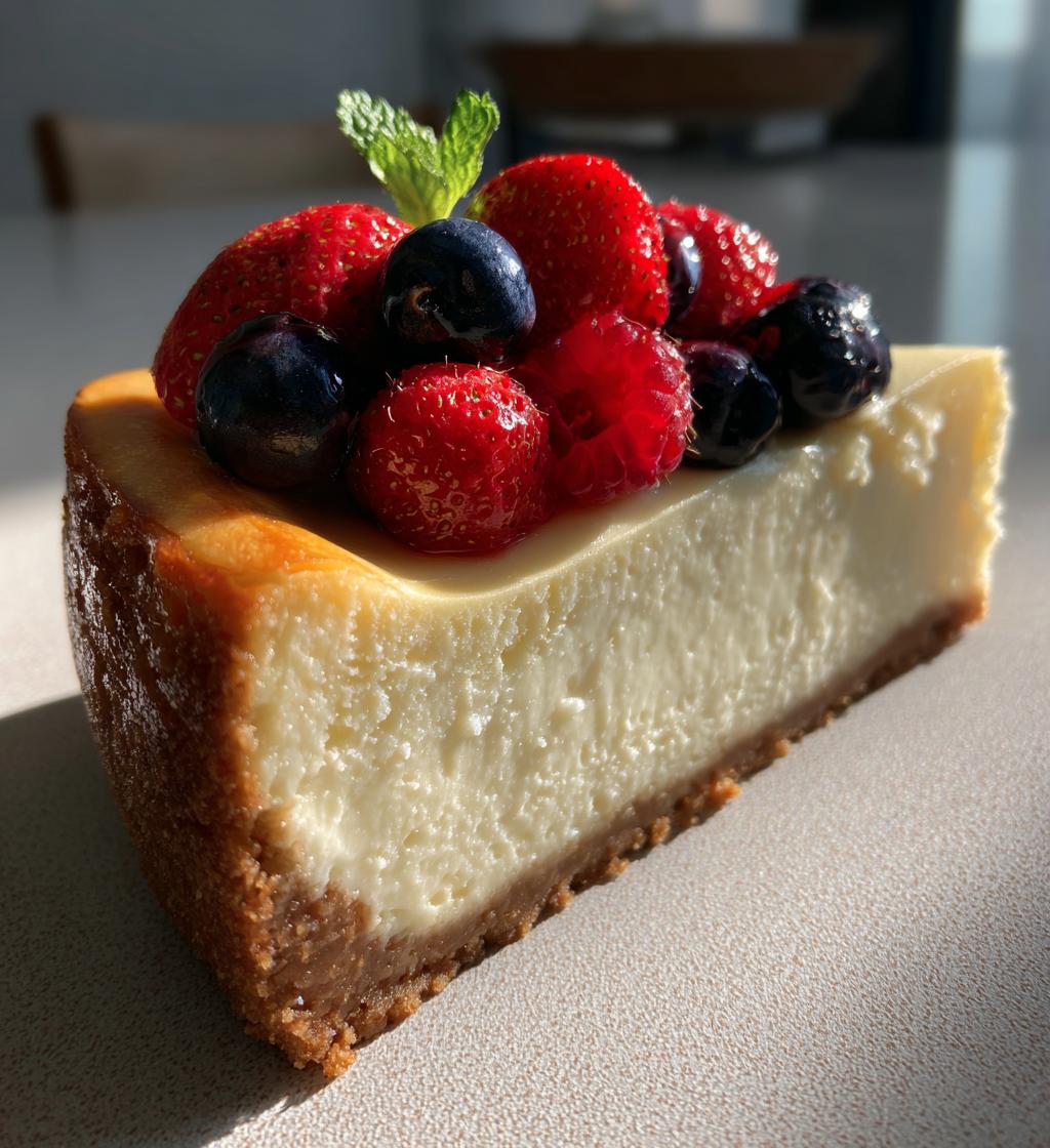 Klassieke New York Cheesecake - detail 1