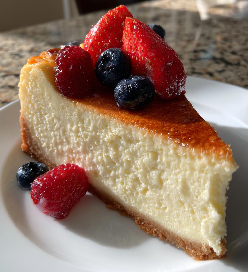Klassieke New York Cheesecake